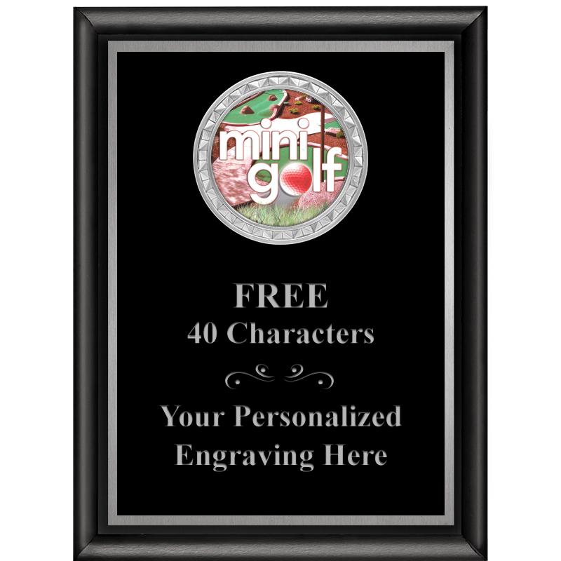 6X8 BLK SHINY EXEC INS PLQ SV