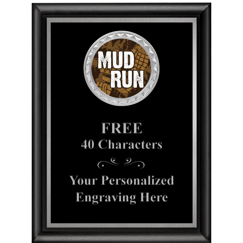 6X8 BLK SHINY EXEC INS PLQ SV