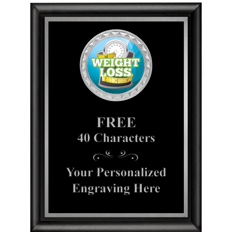 6X8 BLK SHINY EXEC INS PLQ SV