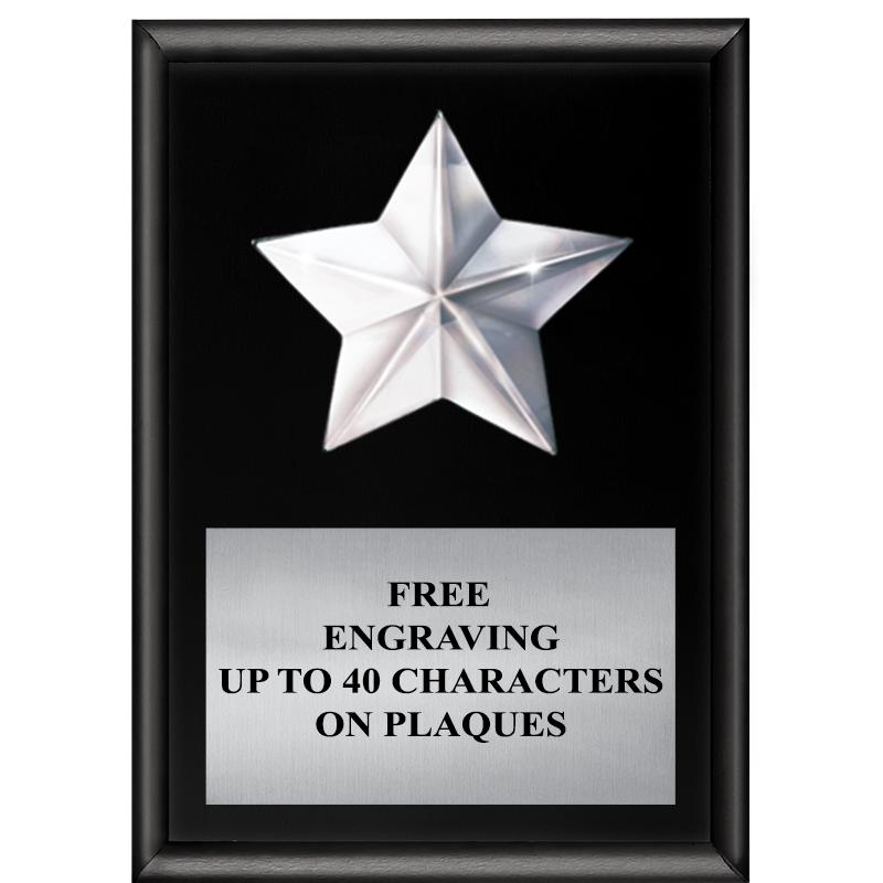 5X7 CRYSTAL VORTEX PLAQUE