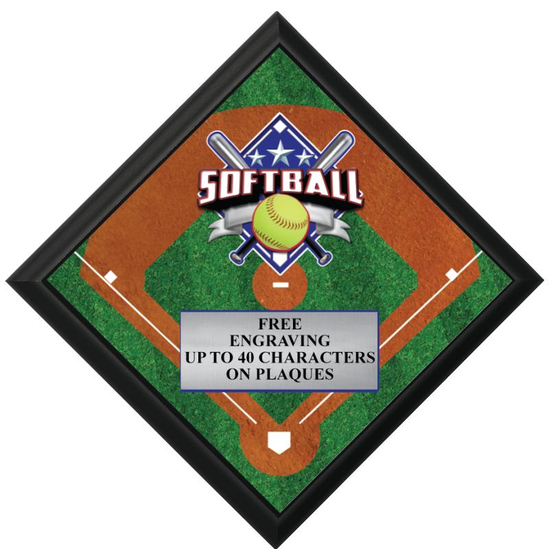 8"x8" GRANDSTAND PLAQUE