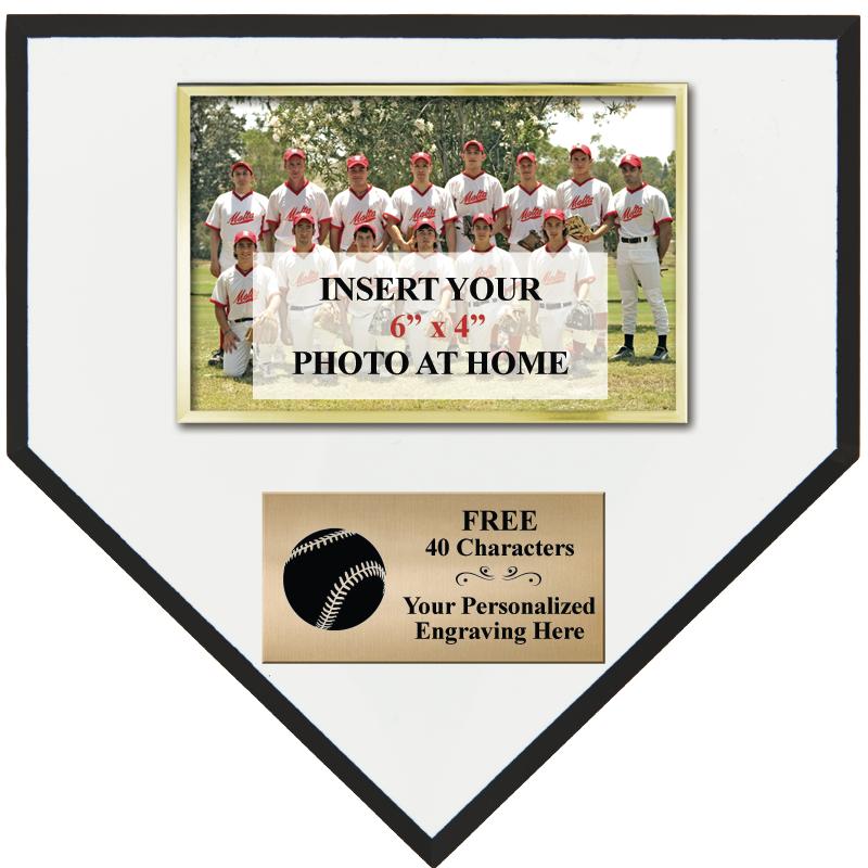 10 X 10 HOMEPLATE PHOTO PLAQUE