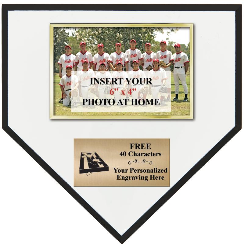 10 X 10 HOMEPLATE PHOTO PLAQUE