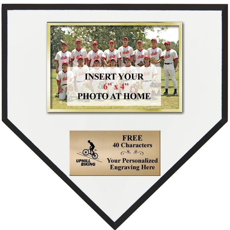 10 X 10 HOMEPLATE PHOTO PLAQUE
