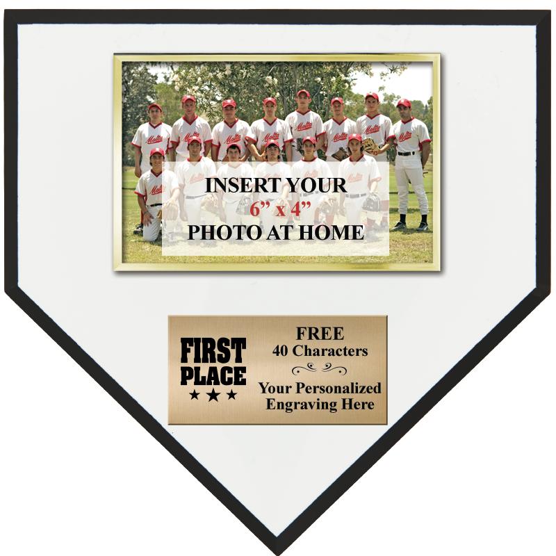 10 X 10 HOMEPLATE PHOTO PLAQUE
