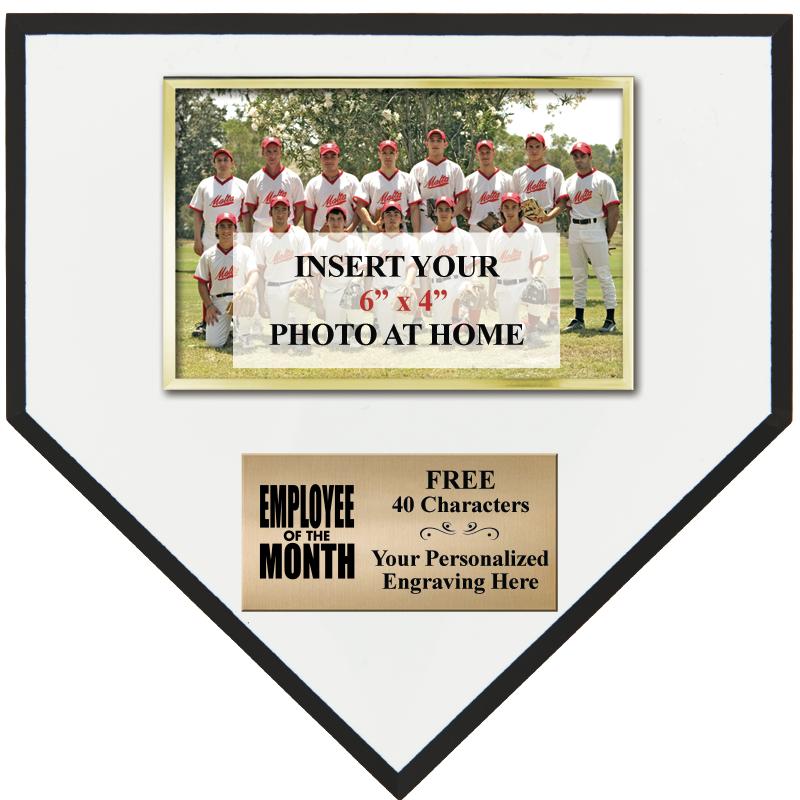 10 X 10 HOMEPLATE PHOTO PLAQUE
