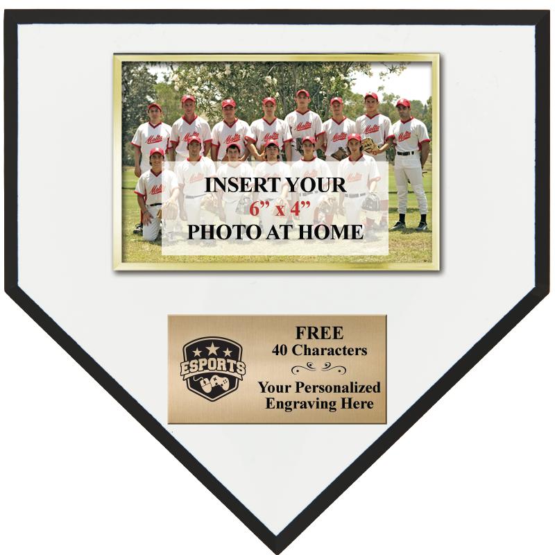 10 X 10 HOMEPLATE PHOTO PLAQUE