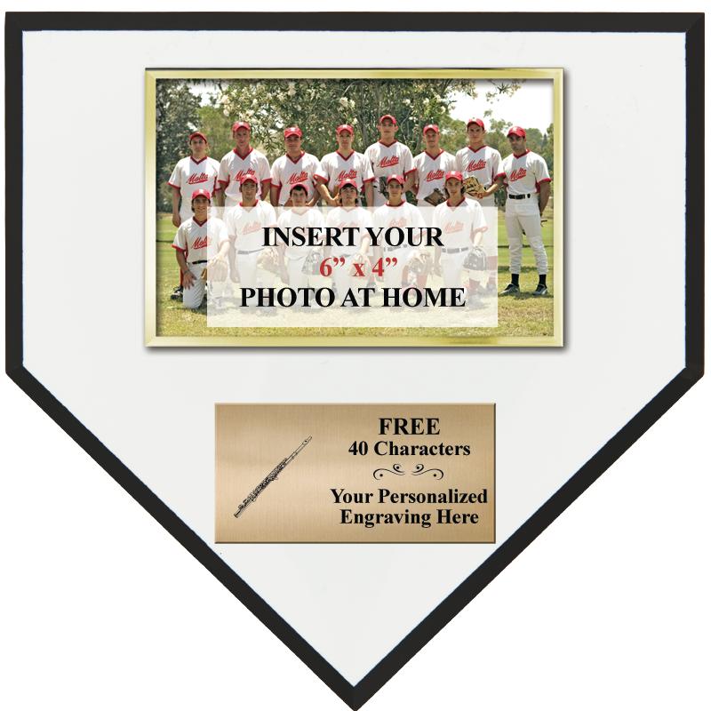 10 X 10 HOMEPLATE PHOTO PLAQUE