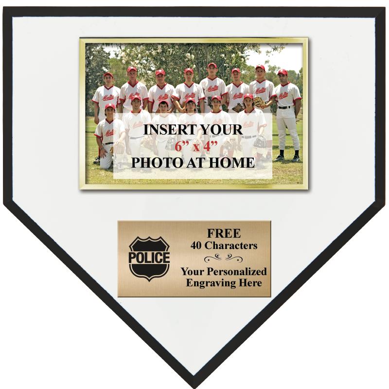 10 X 10 HOMEPLATE PHOTO PLAQUE