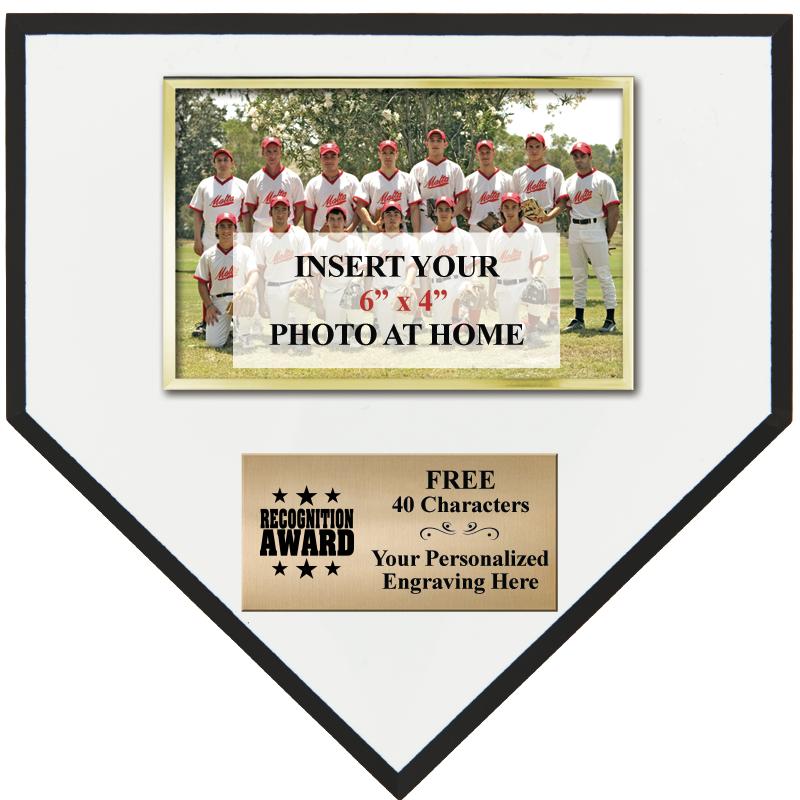 10 X 10 HOMEPLATE PHOTO PLAQUE