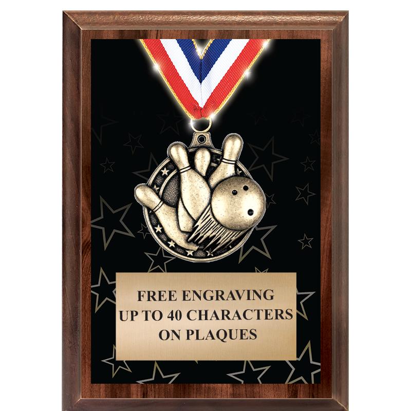 5X7 SHOWSTOPPER MEDAL PLAQUE
