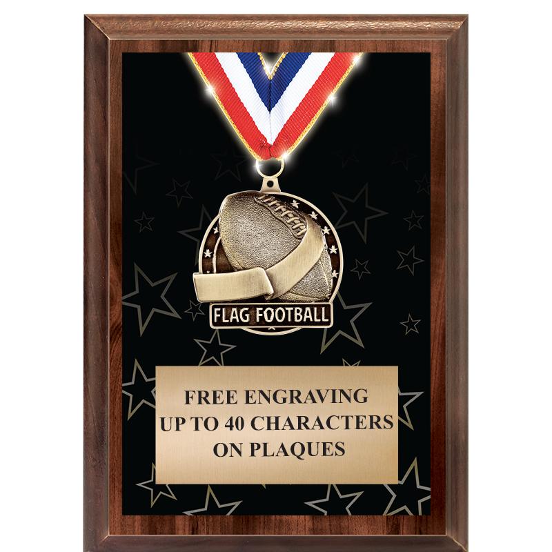 5X7 SHOWSTOPPER MEDAL PLAQUE