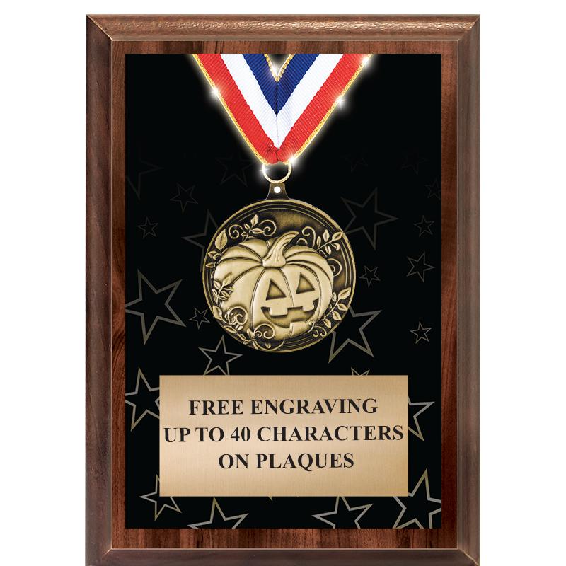 5X7 SHOWSTOPPER MEDAL PLAQUE