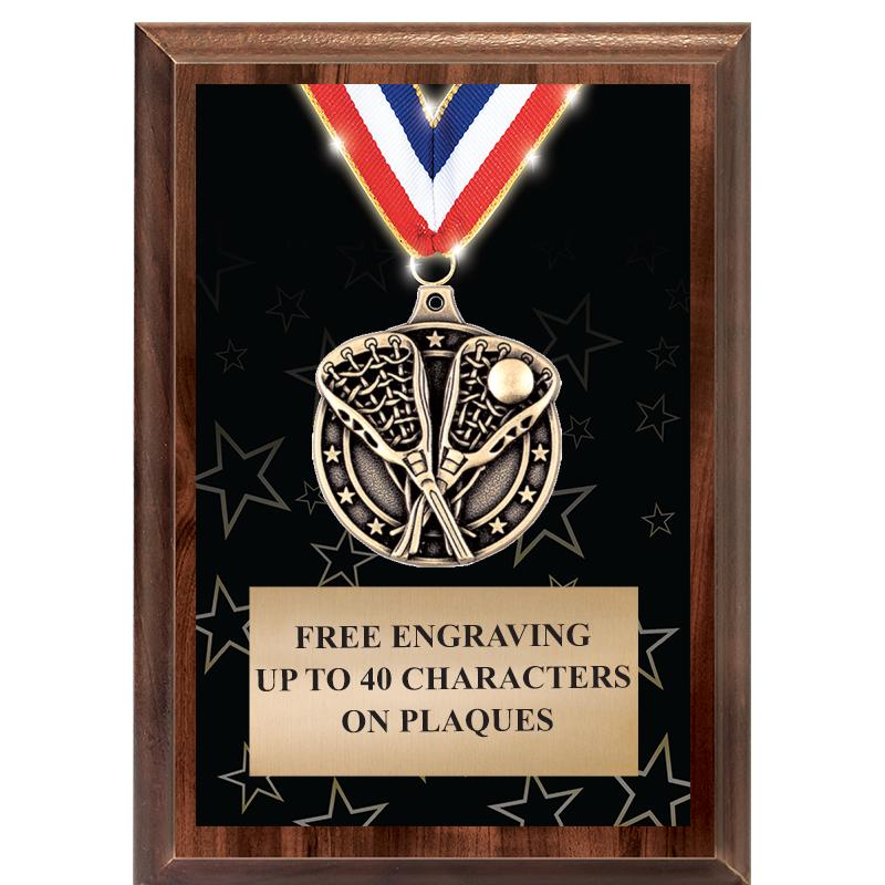 5X7 SHOWSTOPPER MEDAL PLAQUE
