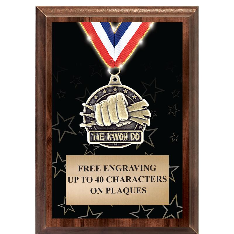5X7 SHOWSTOPPER MEDAL PLAQUE
