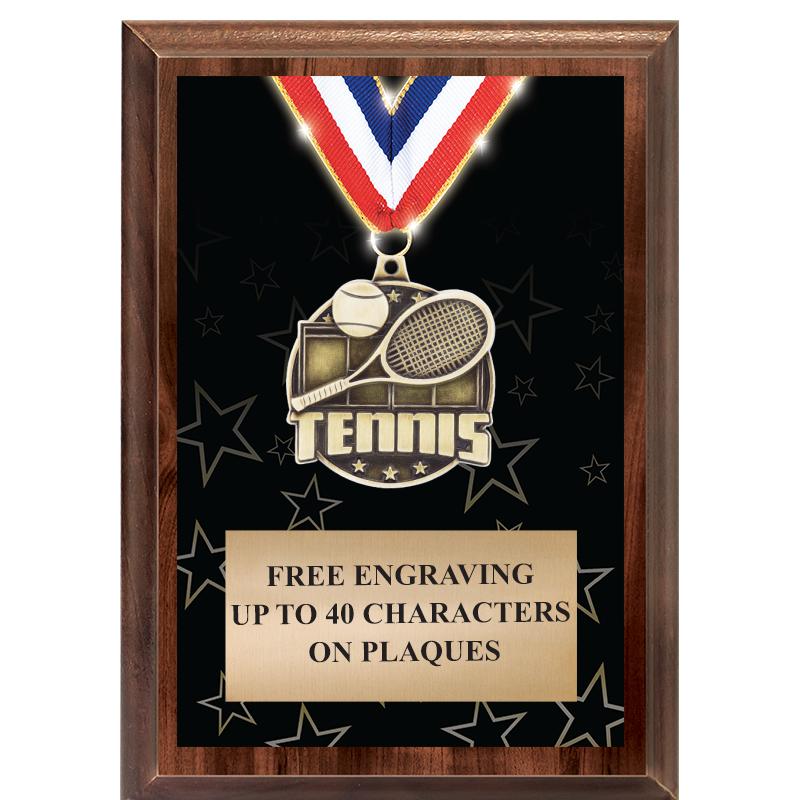 5X7 SHOWSTOPPER MEDAL PLAQUE