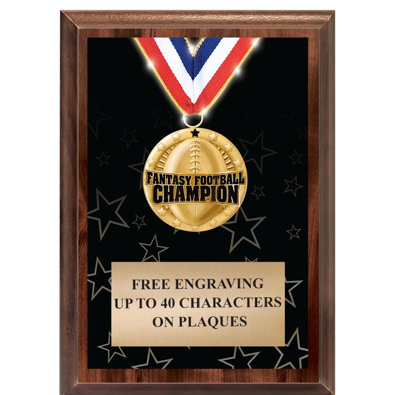 5X7 SHOWSTOPPER MEDAL PLAQUE