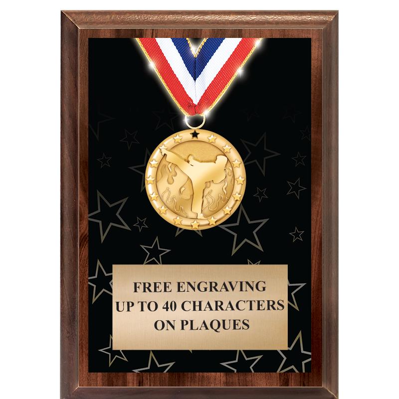 5X7 SHOWSTOPPER MEDAL PLAQUE