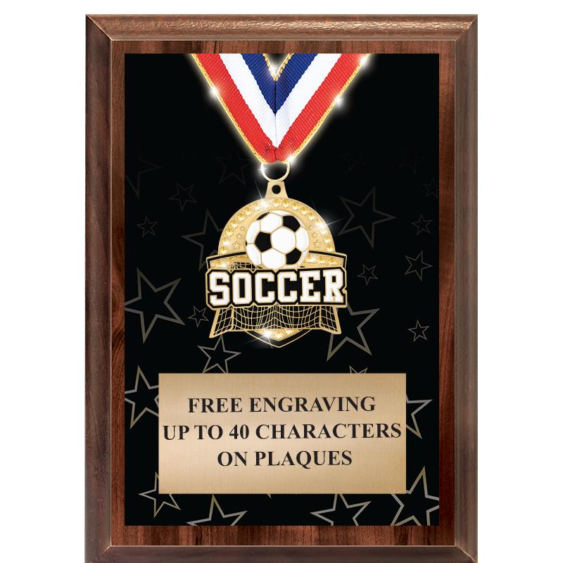 5X7 SHOWSTOPPER MEDAL PLAQUE