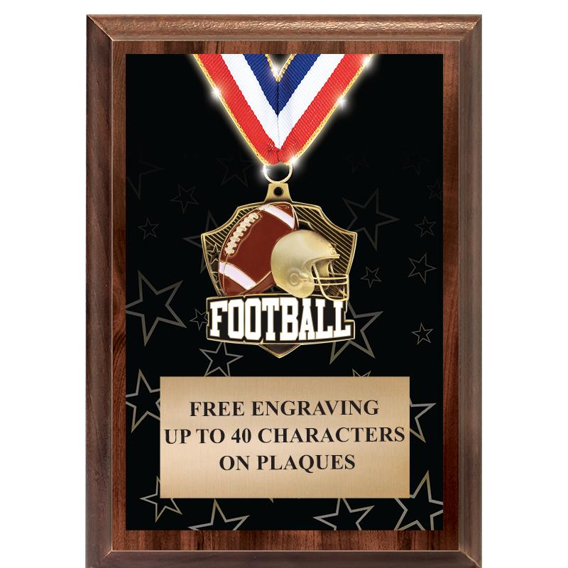 5X7 SHOWSTOPPER MEDAL PLAQUE