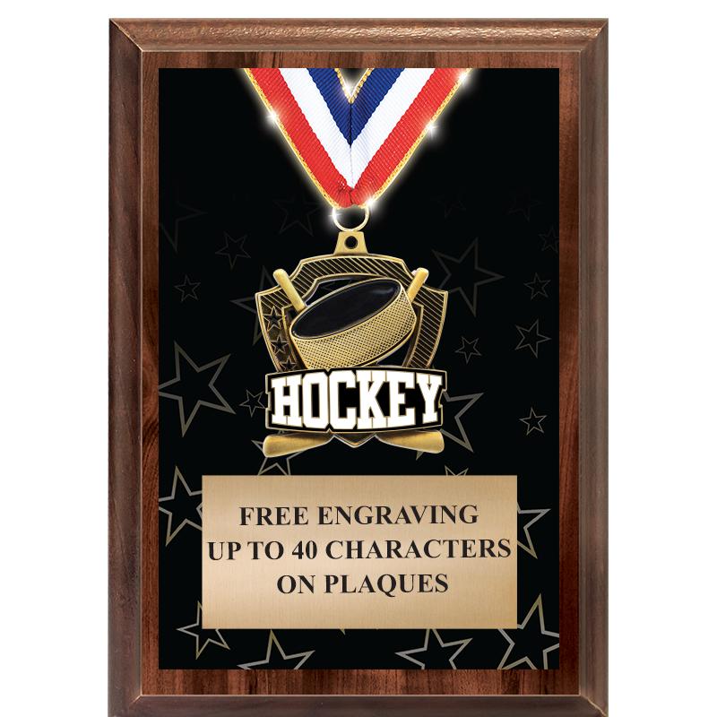 5X7 SHOWSTOPPER MEDAL PLAQUE