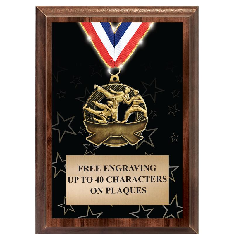 5X7 SHOWSTOPPER MEDAL PLAQUE