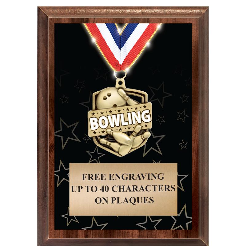 5X7 SHOWSTOPPER MEDAL PLAQUE