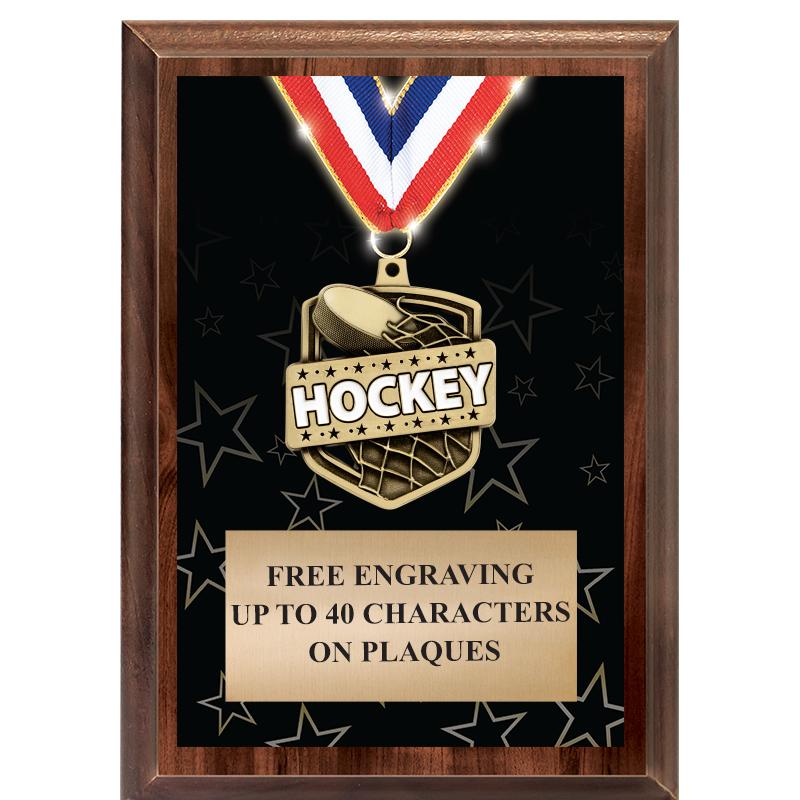 5X7 SHOWSTOPPER MEDAL PLAQUE