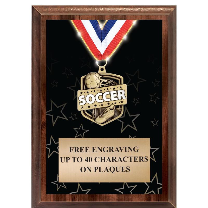 5X7 SHOWSTOPPER MEDAL PLAQUE