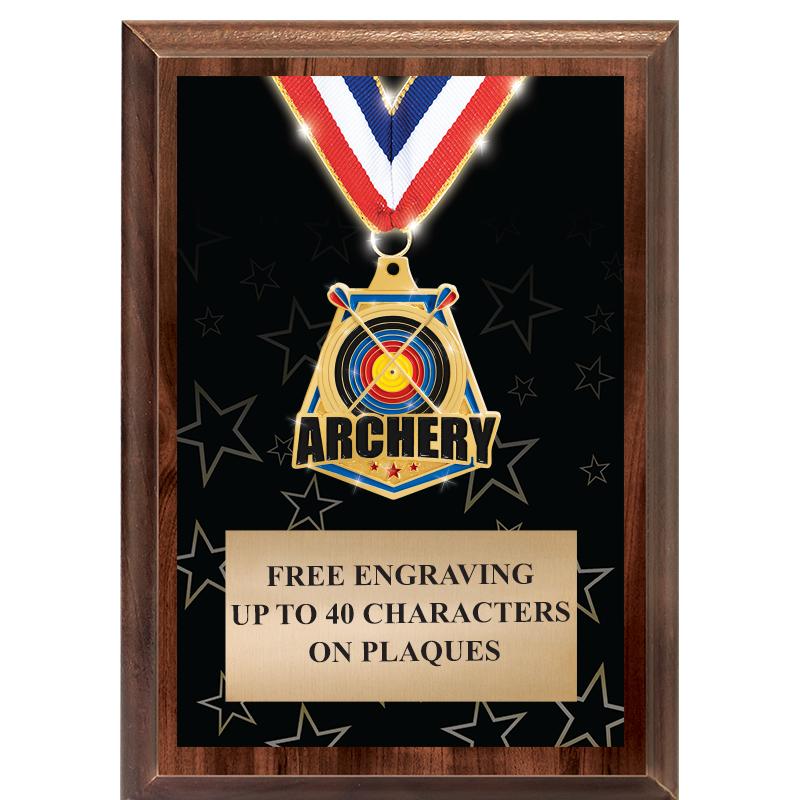 5X7 SHOWSTOPPER MEDAL PLAQUE