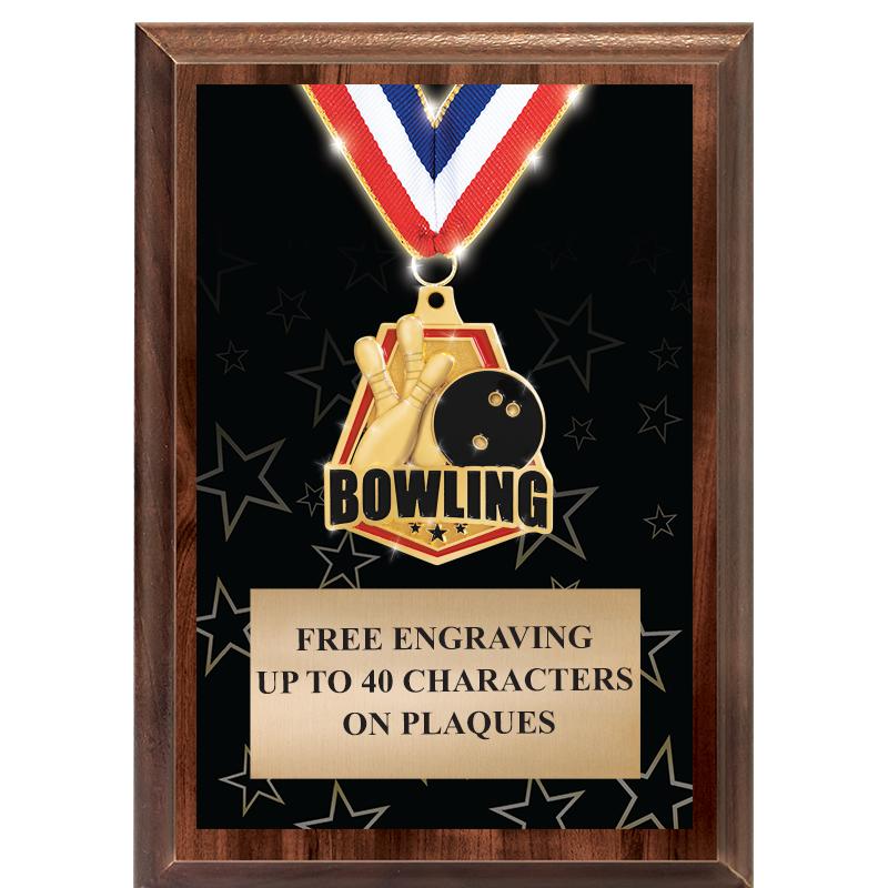 5X7 SHOWSTOPPER MEDAL PLAQUE