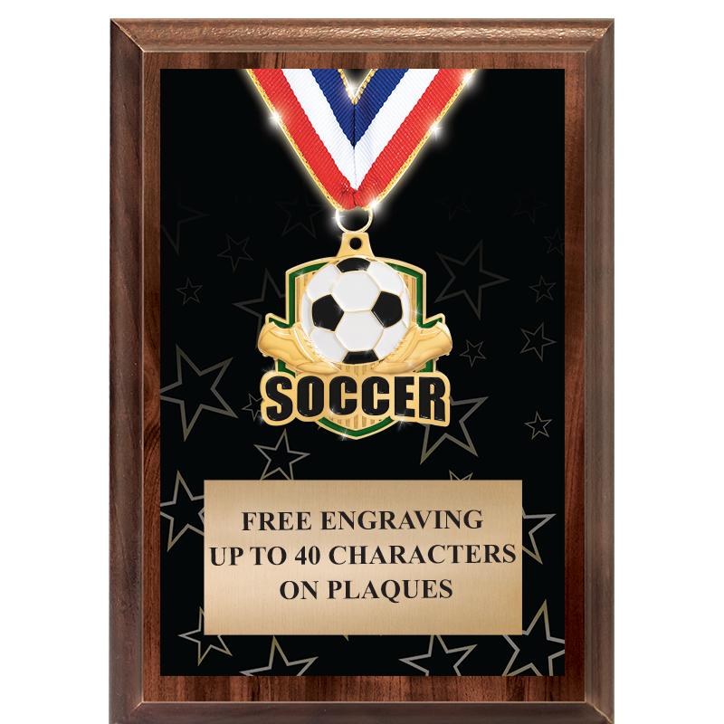 5X7 SHOWSTOPPER MEDAL PLAQUE