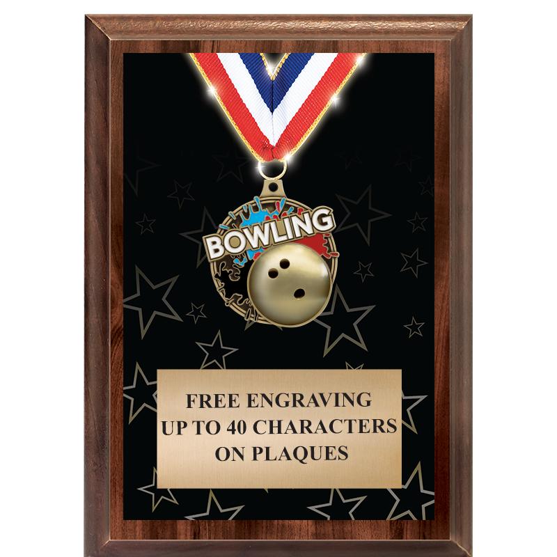 5X7 SHOWSTOPPER MEDAL PLAQUE