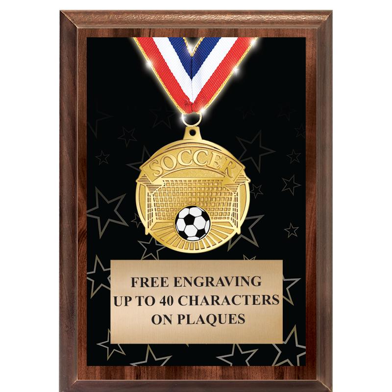 5X7 SHOWSTOPPER MEDAL PLAQUE