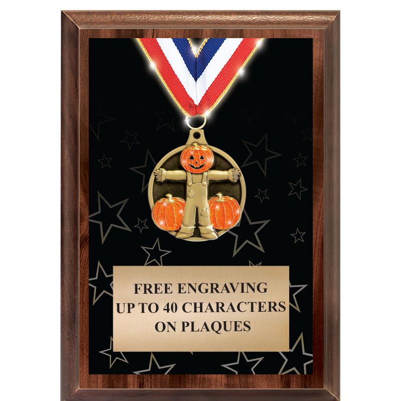 5X7 SHOWSTOPPER MEDAL PLAQUE