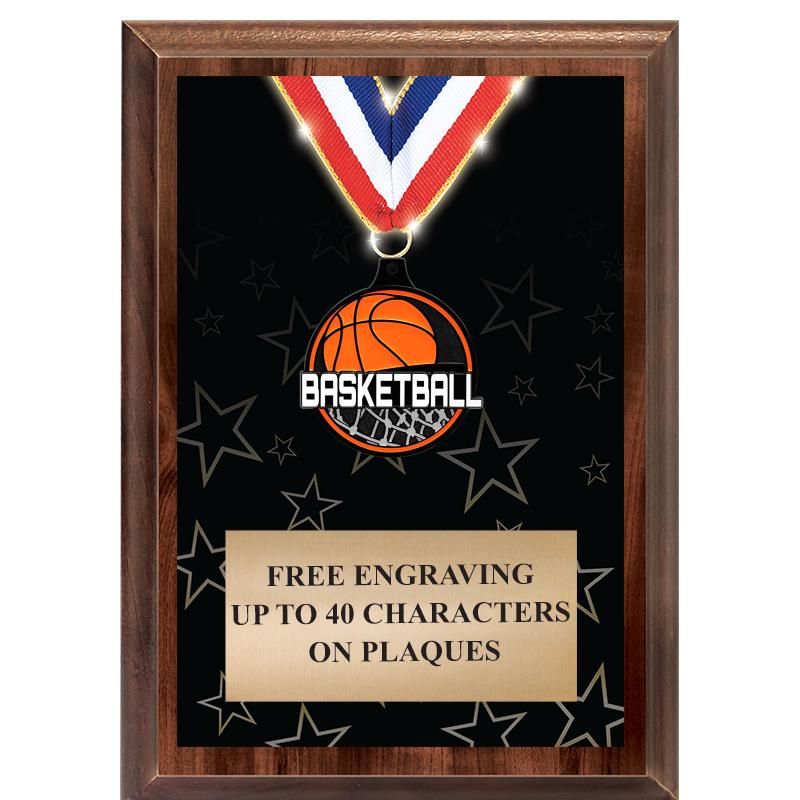 5X7 SHOWSTOPPER MEDAL PLAQUE