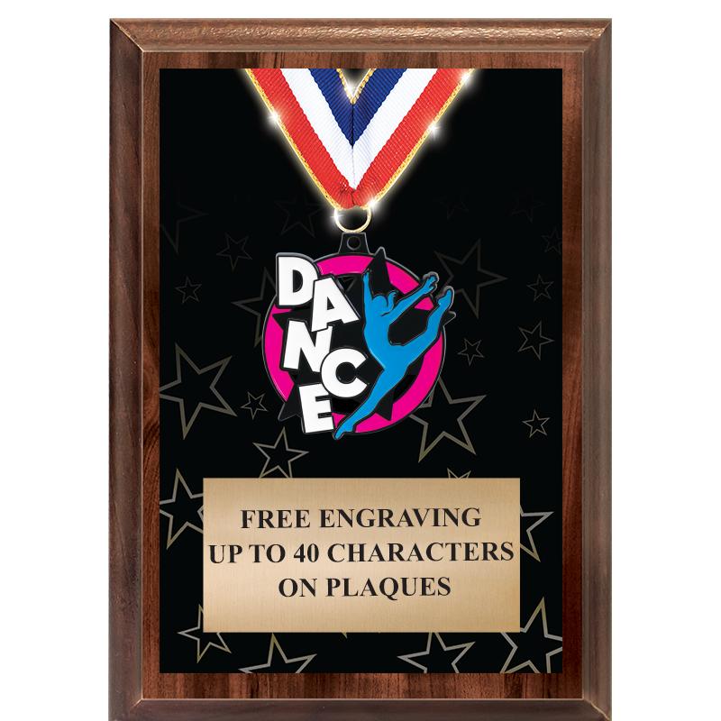 5X7 SHOWSTOPPER MEDAL PLAQUE