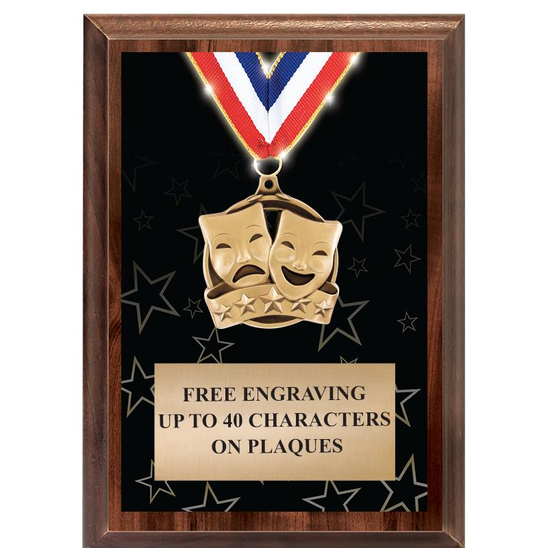 5X7 SHOWSTOPPER MEDAL PLAQUE