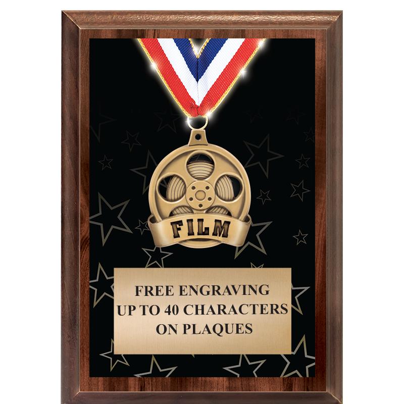 5X7 SHOWSTOPPER MEDAL PLAQUE