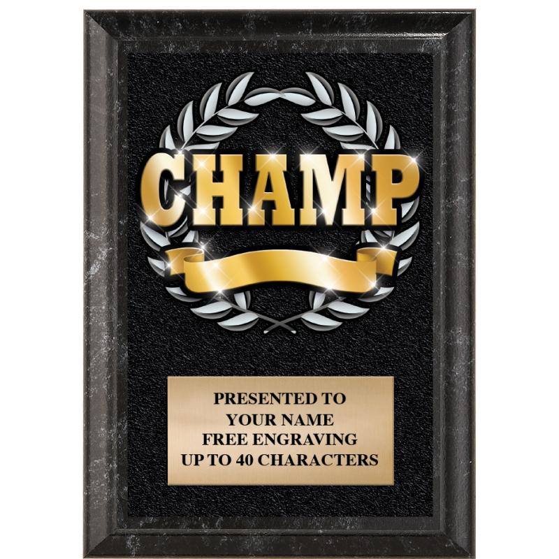 5"X7" SHOW STOPPER PLAQUES