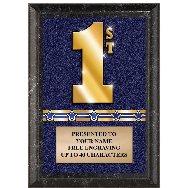 5"X7" SHOW STOPPER PLAQUES