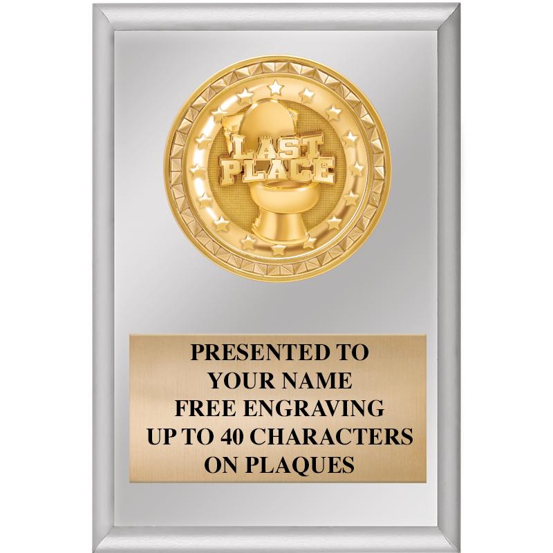 4" X 6" SILVER INSERT PLAQUE