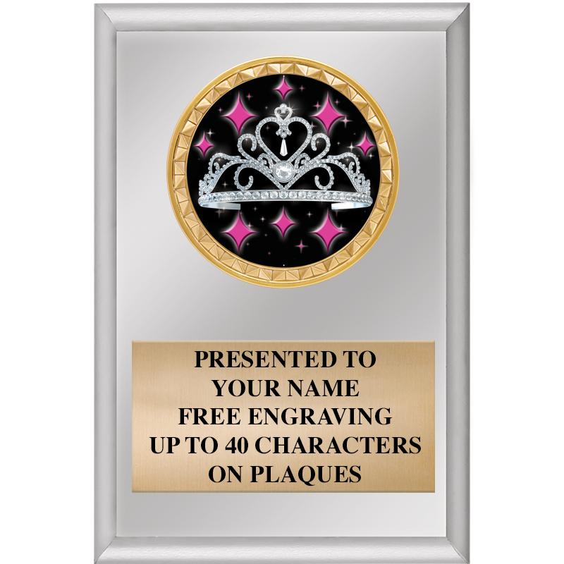 4" X 6" SILVER INSERT PLAQUE