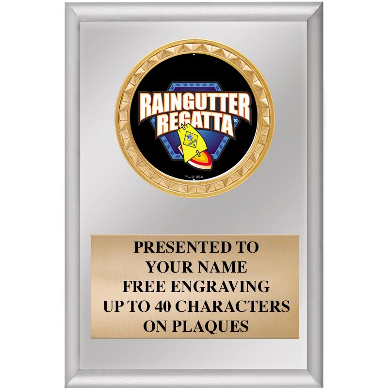 4" X 6" SILVER INSERT PLAQUE