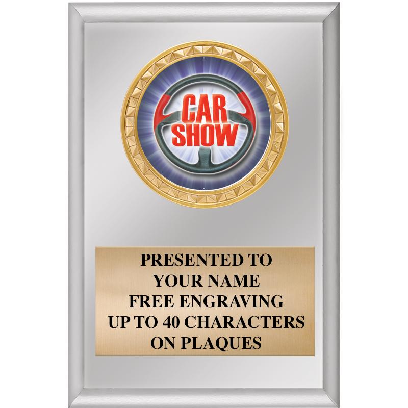 4" X 6" SILVER INSERT PLAQUE