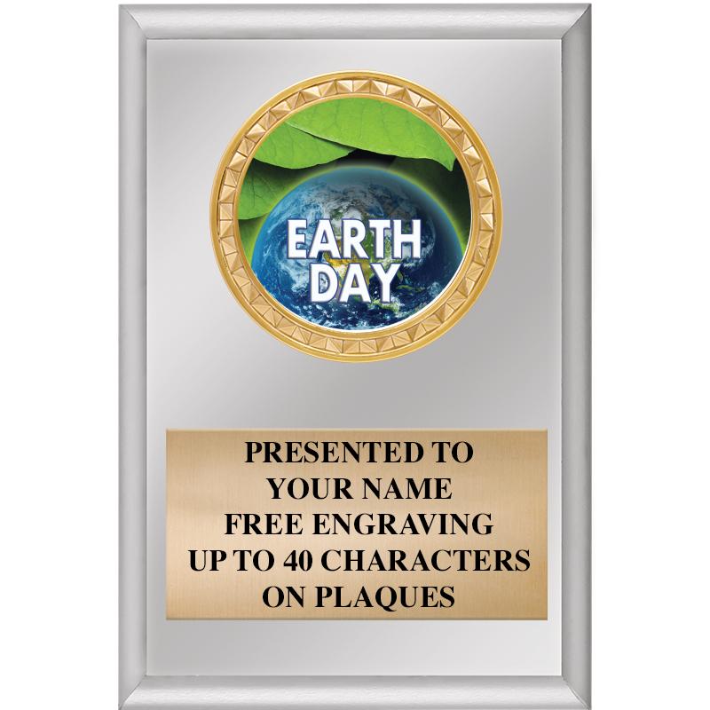 4" X 6" SILVER INSERT PLAQUE