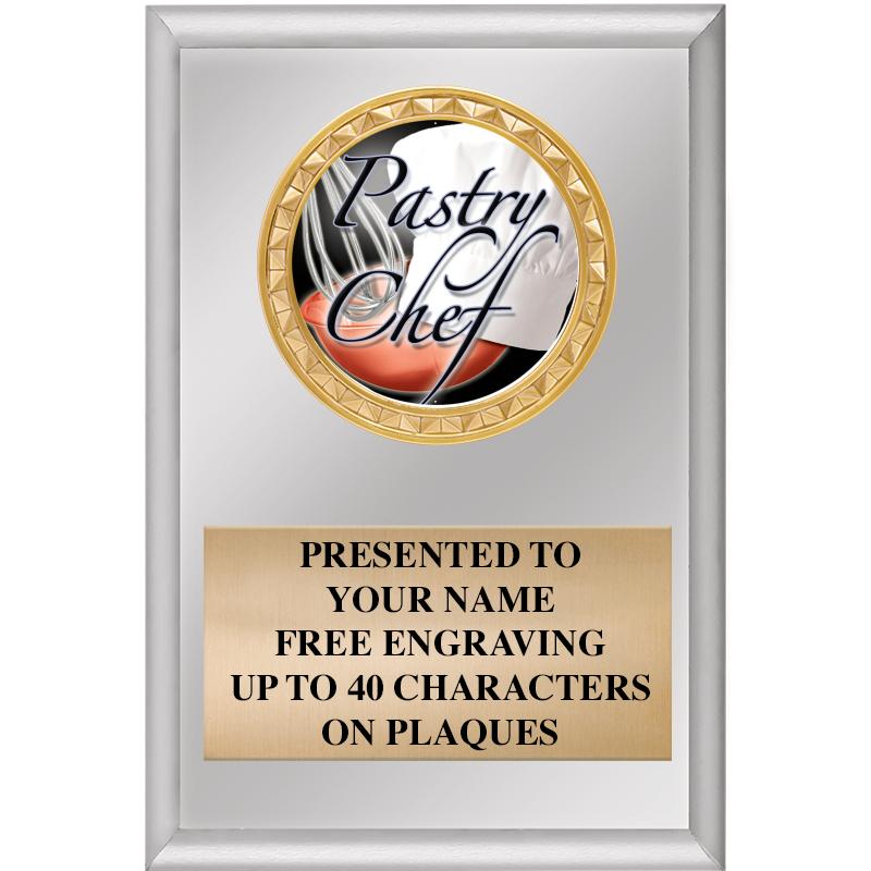 4" X 6" SILVER INSERT PLAQUE