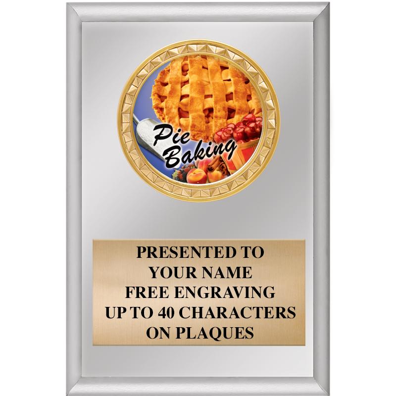 4" X 6" SILVER INSERT PLAQUE