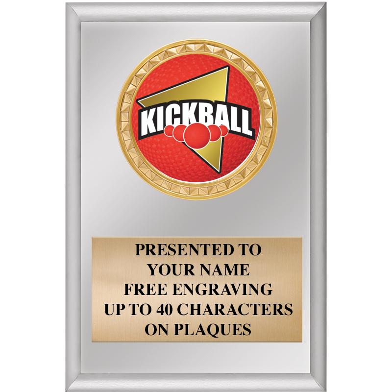 4" X 6" SILVER INSERT PLAQUE