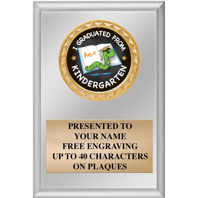 4" X 6" SILVER INSERT PLAQUE